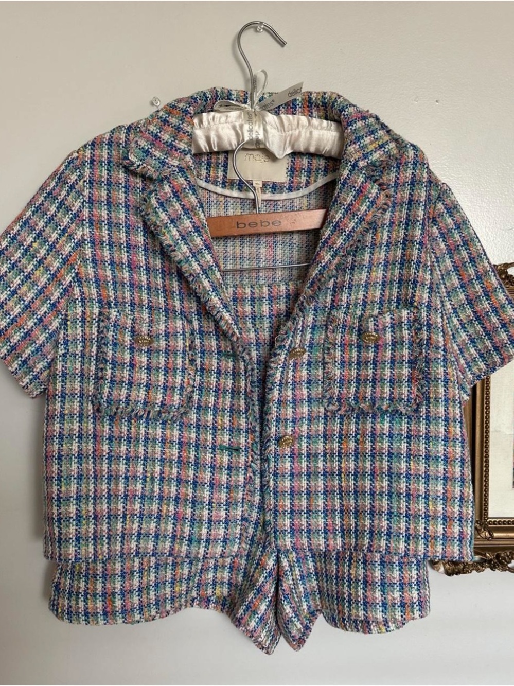 Maje tweed set